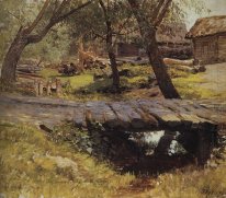 Voetgangersbrug Savvinskaya Village 1884