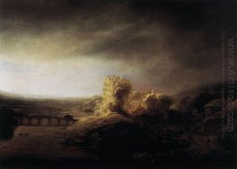 Landscape With A Long Arched Bridge