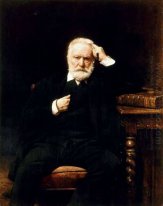 Portret van Victor Hugo