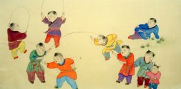 Boys - Chinese Painting