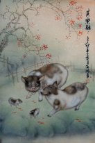 Pig - Chinese Painting