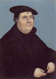 Portrait Of Martin Luther 1543 1