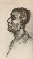 Head Of A Man Bareheaded 1885