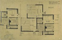 Double Appartement Studio plans et les Axonometry 1927 Conceptio
