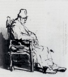 Seated Old Man Possibly Rembrandt S Father