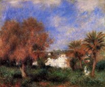 The Garden Of Essai In Algiers 1881