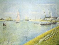 La Manche à Gravelines en direction de la mer 1890