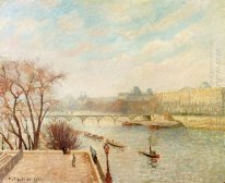 the louvre winter sunlight morning 2nd version 1901