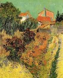 Garden Behind A House 1888