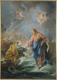 St Peter Invited To Walk On The Water 1766