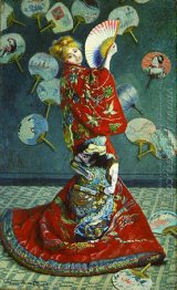 Madame Monet in Japanese Costume (La Japonaise)