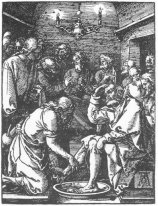 christ washing peter s feet 1511