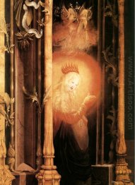 The Virgin Illuminated Detail From The Concert Of Angels From Th