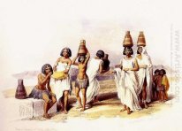 Mujeres de Nubian en Korti