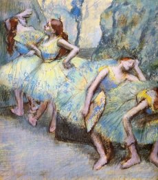 ballet dancers in the wings 1900