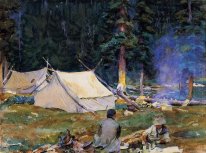 Camping en el lago O Hara 1916