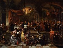 Wedding Feast At Cana 1672