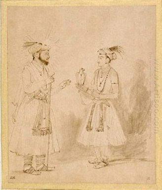 Shah Jahan y Dara Shikoh