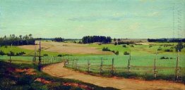 Summer landscape with road