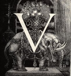 initial letter v to volpone 1898