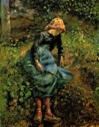 girl with a stick 1881