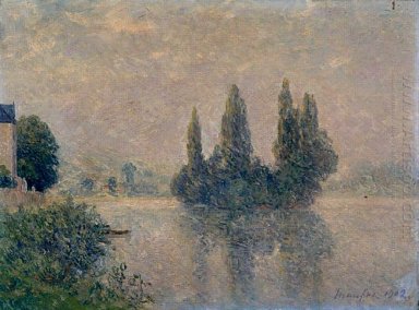 Nebel auf der Seine Die Andelys 1902