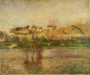 Flood in pontoise 1882