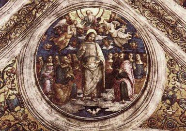 La Santissima Trinità e gli apostoli 1508