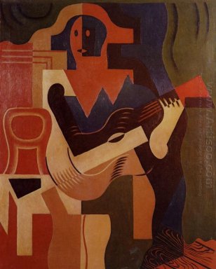 Harlequin con la guitarra 1919