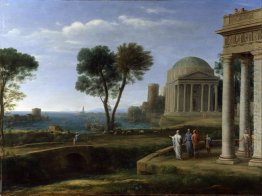 Landscape With Aeneas At Delos 1672