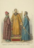 Royal och adelsman kläder av XVII-talet