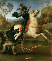 St George Fighting The Dragon