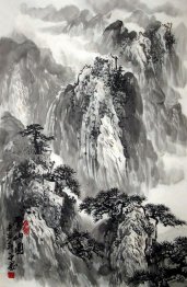 Mountains and water - Chinese Painting