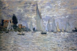 The Boats Regatta At Argenteuil