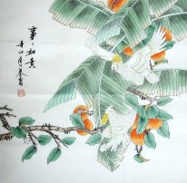 Fruits&Birds - Chinese Painting