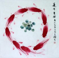 Fish - la pintura china
