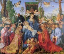 the lady of the festival du rosaire 1506