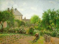 Le jardin de l'artiste à Eragny 1898