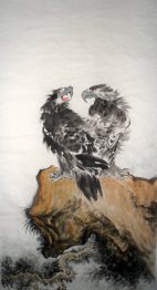 Eagle - Lukisan Cina