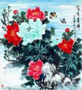 Pivoine - Peinture chinoise