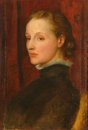 Portrait Of Mary Fraser Tytler Setelah Mary Seton Watts 1887