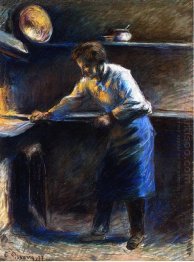 eugene murer at his pastry oven 1877