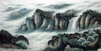 Waterfall - Chinese Painting