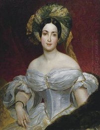 Portrait Of Aurora Demidova 1838