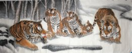 Tiger - Peinture chinoise