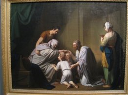 Jacob Blessing Ephraim and Manasseh