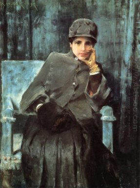 Meditazione Aka ritratto dell\'artista S Wife 1886