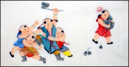 Boys - Chinese Painting