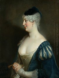 Portrait of Henriette von Zerbsten