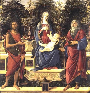 The Virgin Dan Anak Enthroned 1484